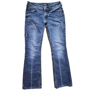 Silver Jeans Co Boot Cut Womens 28 Blue Western Glove Works